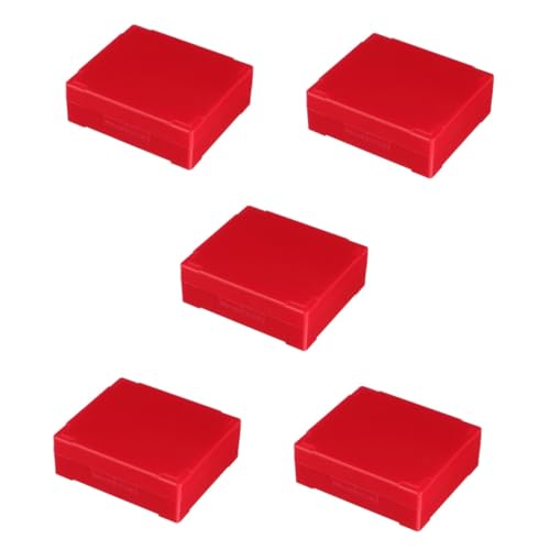 JECOMPRIS 5er-box Schiebekasten Mini Dia- Für Mikroskop-objektträger Leere Objektträger Wissenschaftliche Gadgets Öffner Handmikroskop Für Plastik Rot JECOMPRIS 5er-box Schiebekasten Mini Dia- Für Mikroskop-objektträger Leere Objektträger Wissenschaftliche Gadgets Öffner Handmikroskop Für Plastik Rot von JECOMPRIS