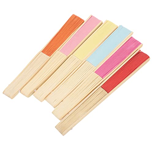 JECOMPRIS 6 Stück DIY Faltfächer Blanko Fächer zum Bemalen für Faltbare Papierfächer Bunten Farben für Kreative Deko für Zuhause und Freizeit JECOMPRIS 6 Stück DIY Faltfächer Blanko Fächer zum Bemalen für Faltbare Papierfächer Bunten Farben für Kreative Deko für Zuhause und Freizeit von JECOMPRIS