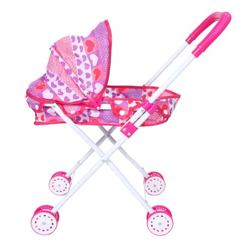 JECOMPRIS Beweglicher Kinderwagen Babypuppe Simulationspuppe Kinderwagen Puppenwagen Schmuck Puppensachen Puppenspielhaus Dekorationen Spielspiel Kinderwagen Puppenwagen JECOMPRIS Beweglicher Kinderwagen Babypuppe Simulationspuppe Kinderwagen Puppenwagen Schmuck Puppensachen Puppenspielhaus Dekorationen Spielspiel Kinderwagen Puppenwagen von JECOMPRIS