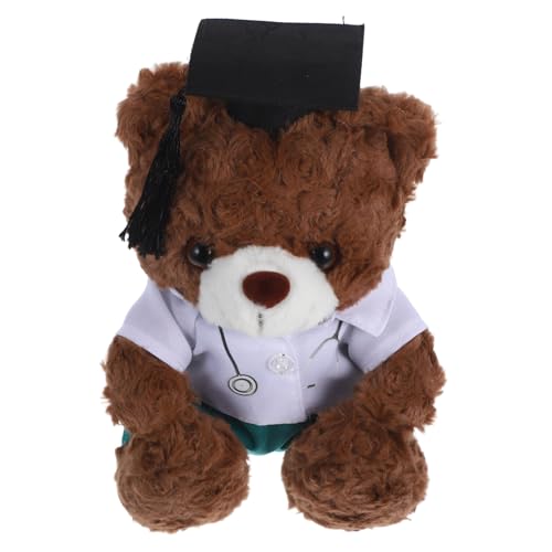 JECOMPRIS Doktorabschlussbär Absolvent Stofftier Diplom-puppe High-school-abschlussbär Bär Der Abschlusssaison Geburtstagsgeschenk Bär Stopfer Abschlussbär Grad Animal Grad Bär Braun Plüsch JECOMPRIS Doktorabschlussbär Absolvent Stofftier Diplom-puppe High-school-abschlussbär Bär Der Abschlusssaison Geburtstagsgeschenk Bär Stopfer Abschlussbär Grad Animal Grad Bär Braun Plüsch von JECOMPRIS