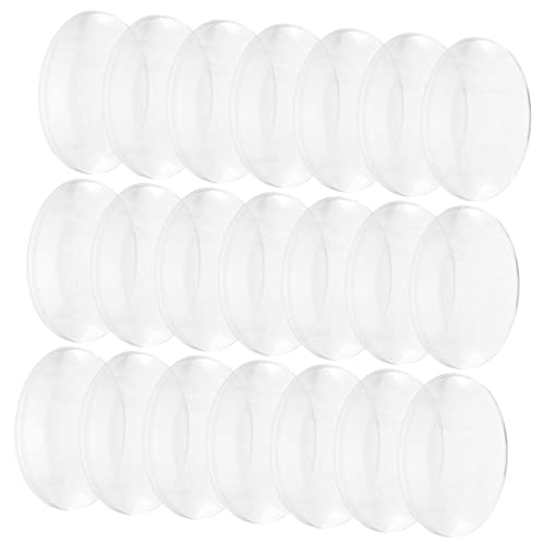 JECOMPRIS Doppelt Konvexe Linse Optische Linse Für Physik Experimente Und Lehrmittel 25mm Transparent Für DIY Projekte Und Wissenschaftsunterricht von JECOMPRIS