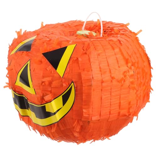 JECOMPRIS Halloween Kürbis Pinata Einzigartige Partydekoration Für Feiern Tischmittelstück Halloween Geburtstagsfeiern Und Festlichkeiten Zum Befüllen Mit Süßigkeiten von JECOMPRIS