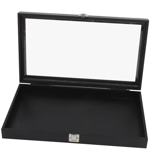 JECOMPRIS Holzprobenbox Vitrine Für Schmuck Trockenblumenaufbewahrung Wohndekor Vintage Box JECOMPRIS Holzprobenbox Vitrine Für Schmuck Trockenblumenaufbewahrung Wohndekor Vintage Box von JECOMPRIS