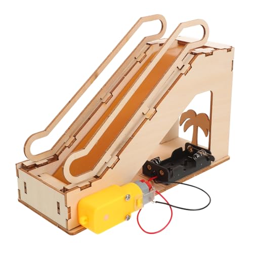 JECOMPRIS Holzpuzzle Elektrische Rolltreppe DIY Modellbausatz Bastelset Pädagogisches Holz Mechanisches Bauspielzeug STEM Wissenschaftliche Experimente Projekte für Kinder Geburtstagsgeschenk JECOMPRIS Holzpuzzle Elektrische Rolltreppe DIY Modellbausatz Bastelset Pädagogisches Holz Mechanisches Bauspielzeug STEM Wissenschaftliche Experimente Projekte für Kinder Geburtstagsgeschenk von JECOMPRIS