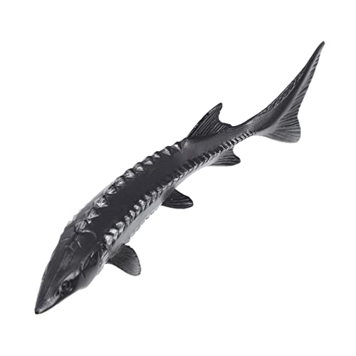 JECOMPRIS Künstlicher Tier Modell Realistisches Chinesischer Störfiguren aus Hochwertigem für Aquarium Dekoration und Lernspielzeug von JECOMPRIS