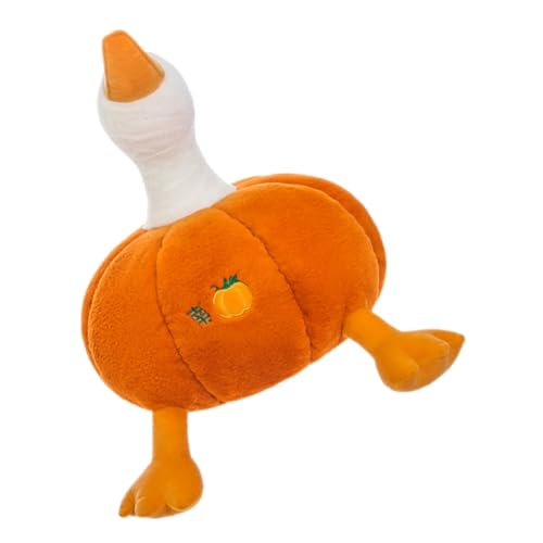 JECOMPRIS Kuscheltier Kürbis Weiches Plüschtier für Halloween Große Niedliche Kürbis Ente Dekoratives Kissen und für Freunde Sofa und Schlafzimmer JECOMPRIS Kuscheltier Kürbis Weiches Plüschtier für Halloween Große Niedliche Kürbis Ente Dekoratives Kissen und für Freunde Sofa und Schlafzimmer von JECOMPRIS