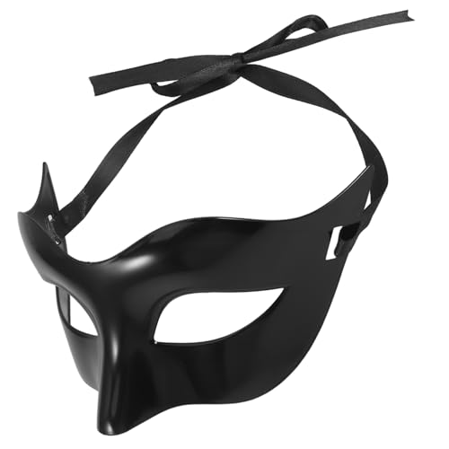 JECOMPRIS Masquerade Halbmaske Für Herren Elegante Kostümmaske Für Halloween Karneval Und Cosplay-events Leicht Und Bequem Für Partys Und Bühnenauftritte JECOMPRIS Masquerade Halbmaske Für Herren Elegante Kostümmaske Für Halloween Karneval Und Cosplay-events Leicht Und Bequem Für Partys Und Bühnenauftritte von JECOMPRIS