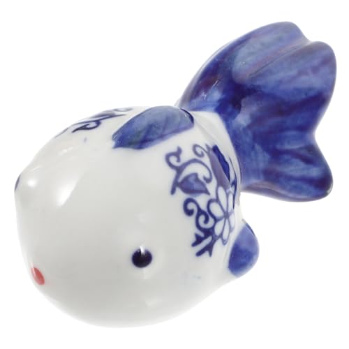 JECOMPRIS Schwebende Keramik Fisch Statue Dekorative Figur für Aquarien Teetische und Heimdekoration Aus Hochwertigem Keramikmaterial Pflegeleicht und als für Fischliebhaber JECOMPRIS Schwebende Keramik Fisch Statue Dekorative Figur für Aquarien Teetische und Heimdekoration Aus Hochwertigem Keramikmaterial Pflegeleicht und als für Fischliebhaber von JECOMPRIS