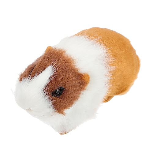 JECOMPRIS Simuliertes Meerschweinchen Figur Lebensnahe Desktop Dekoration aus Hochwertigem Material für Kreative Gartenornamente Realistisches Tiermodell JECOMPRIS Simuliertes Meerschweinchen Figur Lebensnahe Desktop Dekoration aus Hochwertigem Material für Kreative Gartenornamente Realistisches Tiermodell von JECOMPRIS