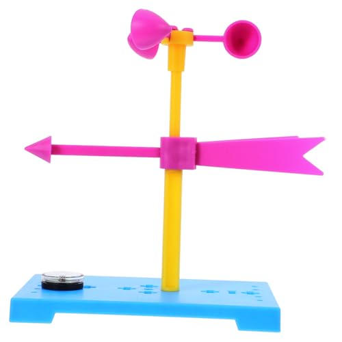 JECOMPRIS Windfahne Wind Vane windgeschwindigkeit Anemometer Wetterspielzeug Windanzeige Wetterexperimente Windmessgerät im Freien Wetterwissenschafts-Kit Wetterfahne Plastik Zufällige Farbe JECOMPRIS Windfahne Wind Vane windgeschwindigkeit Anemometer Wetterspielzeug Windanzeige Wetterexperimente Windmessgerät im Freien Wetterwissenschafts-Kit Wetterfahne Plastik Zufällige Farbe von JECOMPRIS