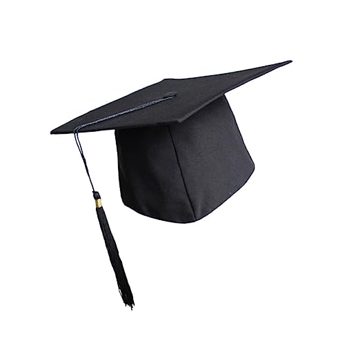 JECOMPRIS Zylinder für Erwachsene Grad Hüte Partyzubehör für die Abschlussfeier Graduierung mit Quasten Mütze mit Quaste Doktorhut Abschluss 2023 Abschlusshut Abschluss für Studenten Schwarz JECOMPRIS Zylinder für Erwachsene Grad Hüte Partyzubehör für die Abschlussfeier Graduierung mit Quasten Mütze mit Quaste Doktorhut Abschluss 2023 Abschlusshut Abschluss für Studenten Schwarz von JECOMPRIS