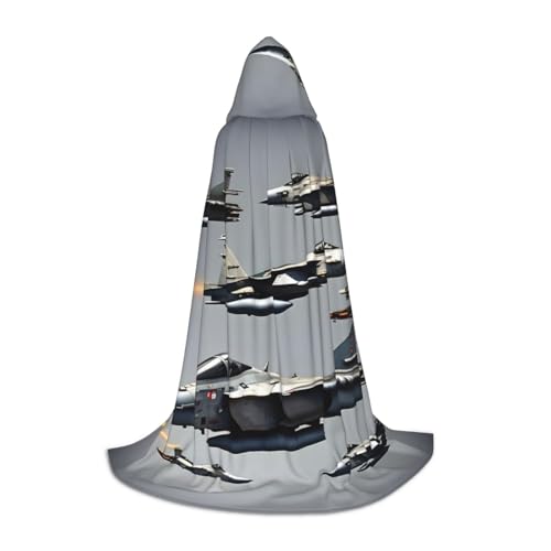 Flugzeug-Jets-Druck, Halloween, Cosplay, Weihnachten, Party, Outfits, Zauberer-Robe, Halloween-Umhang, Mittelalter-Renaissance Flugzeug-Jets-Druck, Halloween, Cosplay, Weihnachten, Party, Outfits, Zauberer-Robe, Halloween-Umhang, Mittelalter-Renaissance von JEJEA