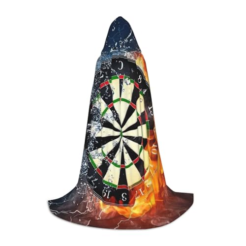 JEJEA Dartscheiben-Druck, Halloween, Cosplay, Weihnachten, Party, Outfits, Zauberer-Robe, Halloween, Umhang, Mittelalter-Renaissance JEJEA Dartscheiben-Druck, Halloween, Cosplay, Weihnachten, Party, Outfits, Zauberer-Robe, Halloween, Umhang, Mittelalter-Renaissance von JEJEA