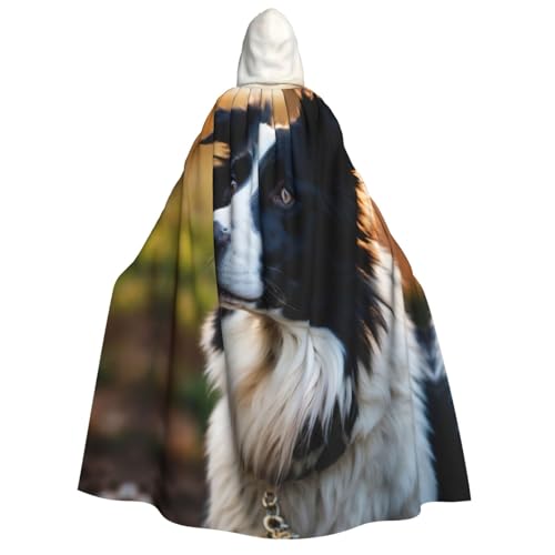 JEJEA Langer Umhang mit süßem Hundeaufdruck, für Weihnachten, Halloween, Kostüme, Kapuzenumhang, Maskerade JEJEA Langer Umhang mit süßem Hundeaufdruck, für Weihnachten, Halloween, Kostüme, Kapuzenumhang, Maskerade von JEJEA