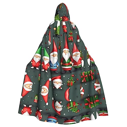 JEJEA Lustiger Weihnachtswichtel-Aufdruck, Uni, Kapuzenumhang, Renaissance-Umhang, langer Umhang für Halloween, Cosplay-Kostüme JEJEA Lustiger Weihnachtswichtel-Aufdruck, Uni, Kapuzenumhang, Renaissance-Umhang, langer Umhang für Halloween, Cosplay-Kostüme von JEJEA