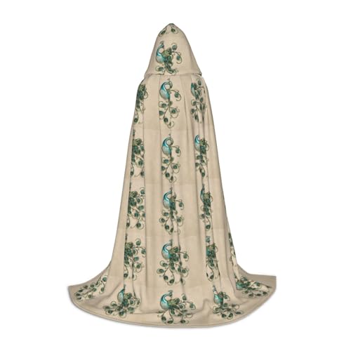 JEJEA Pfauen-Druck, Halloween, Cosplay, Weihnachten, Party, Outfits, Zauberer-Robe, Halloween, Umhang, Mittelalter-Renaissance JEJEA Pfauen-Druck, Halloween, Cosplay, Weihnachten, Party, Outfits, Zauberer-Robe, Halloween, Umhang, Mittelalter-Renaissance von JEJEA