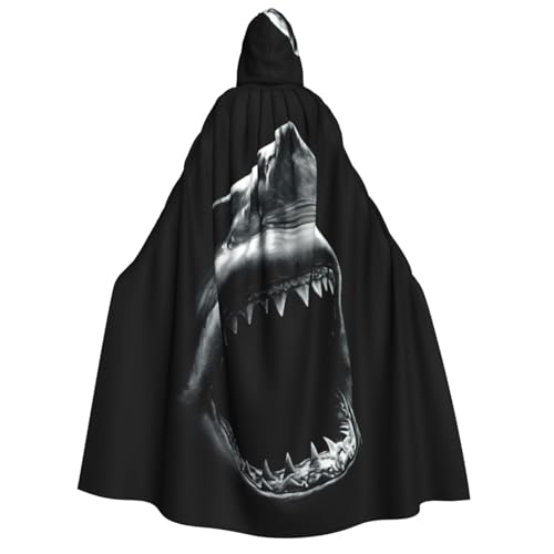JEJEA Shark1 Kapuzenumhang, langer Umhang für Weihnachten, Halloween, Kostüme, Kapuzenumhang, Maskerade JEJEA Shark1 Kapuzenumhang, langer Umhang für Weihnachten, Halloween, Kostüme, Kapuzenumhang, Maskerade von JEJEA
