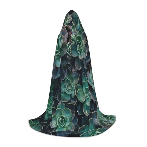 JEJEA Sukkulenten-Druck, Halloween, Cosplay, Weihnachten, Party, Outfits, Zauberer-Robe, Halloween, Umhang, Mittelalter-Renaissance JEJEA Sukkulenten-Druck, Halloween, Cosplay, Weihnachten, Party, Outfits, Zauberer-Robe, Halloween, Umhang, Mittelalter-Renaissance von JEJEA
