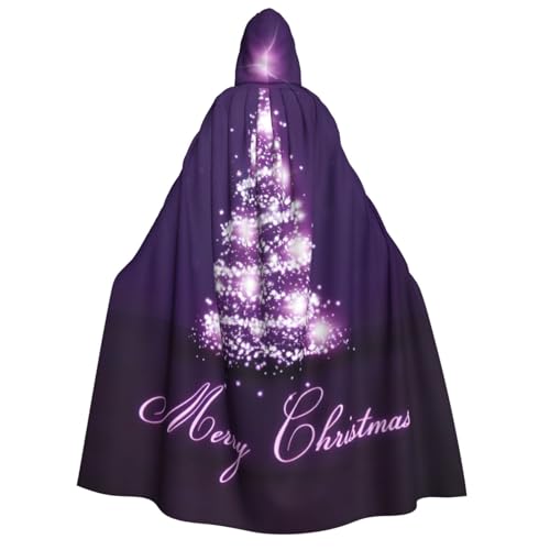 JEJEA Umhang mit Kapuze, langer Umhang mit Weihnachtsbaum, für Weihnachten, Halloween, Kostüme, Kapuzenumhang, Maskerade JEJEA Umhang mit Kapuze, langer Umhang mit Weihnachtsbaum, für Weihnachten, Halloween, Kostüme, Kapuzenumhang, Maskerade von JEJEA