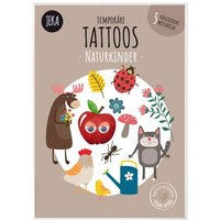 Temporäre Tattoos Naturkinder Temporäre Tattoos Naturkinder von JEKA Papier und Spielwaren