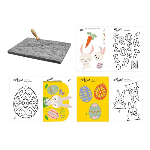 Prickelset Kinder Ostern, Prickelnadel Set Kinder, Prickeln Kinder, Geschenk Ostern, Ostern Kinder, Prickeln Kinder, Prickelmotive Ostern, Basteln Ostern, Mal Mich Bunt Prickelset Kinder Ostern, Prickelnadel Set Kinder, Prickeln Kinder, Geschenk Ostern, Ostern Kinder, Prickeln Kinder, Prickelmotive Ostern, Basteln Ostern, Mal Mich Bunt von JEKA