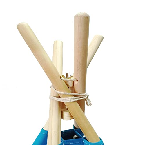 JEKANEL Tipi Stabilisator Stangenfixator Anti-Kollaps Kit für 4 Stangen Kinder Tipi - Machen Sie Tee Pee Stabilität von JEKANEL
