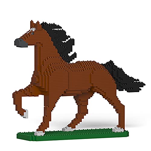 JECKA Animal Building Blocks for Kidults Horse 04S-M01 von JEKCA