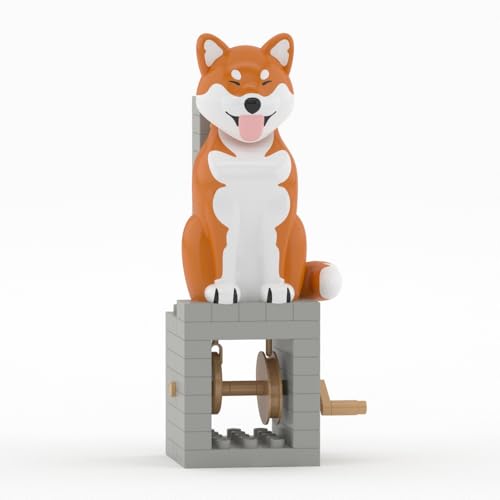 JEKCA Black Shiba Inu | Automata-Serie | Kunststoffbausteine | Ab 14 Jahren von JEKCA
