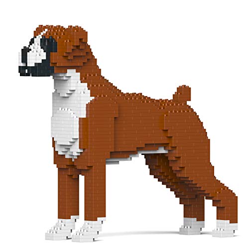 JEKCA | Boxer 01S-M01 - Bausteine, Bausteine, Bausteine, Skulpturen zum Sammeln, perfekte Geschenkidee von JEKCA