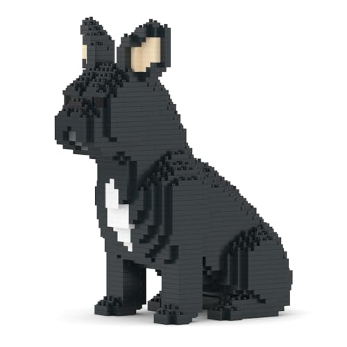 JEKCA Französische Bulldogge 04S-M03 | Hund Plastikbausteine | Ab 14 Jahren von JEKCA