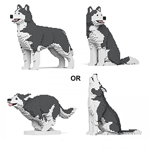 JEKCA Husky 4-in-1-Pack 01S-M04 | Kunststoffbausteine | Ab 14 Jahren von JEKCA