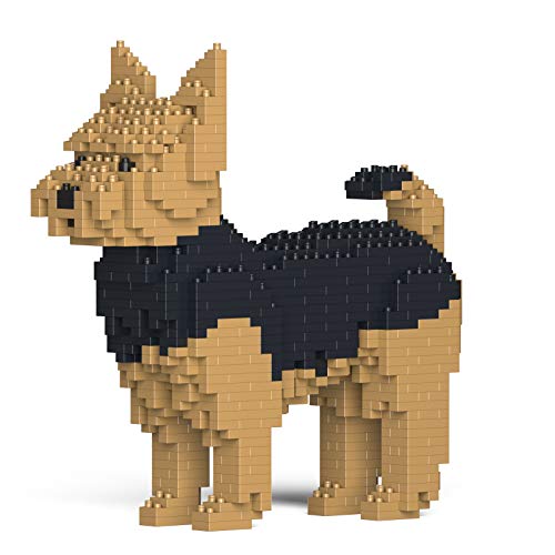 JEKCA | Yorkshire Terrier - Bausteine, Bauset, Sammelset, perfekte Geschenkidee für 7+ Jahre, Mittelgroß, Realistisch, Unisex, Kunststoff, Nicht zusammenklappbar von JEKCA