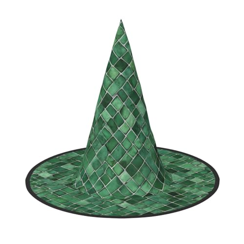 JEKYDOSD Alligatorhaut-Druck, Halloween-Hut, gruseliges Party-Accessoire, Karneval, Maskerade-Bälle JEKYDOSD Alligatorhaut-Druck, Halloween-Hut, gruseliges Party-Accessoire, Karneval, Maskerade-Bälle von JEKYDOSD
