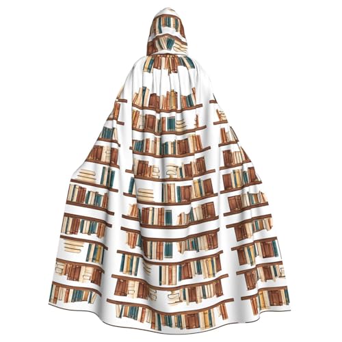 JEKYDOSD Bücherregal-Kollektion und Leiter-Druck, Erwachsenen-Umhang, perfekt für Halloween, Rollenspiele, Maskerade und Kostümpartys JEKYDOSD Bücherregal-Kollektion und Leiter-Druck, Erwachsenen-Umhang, perfekt für Halloween, Rollenspiele, Maskerade und Kostümpartys von JEKYDOSD