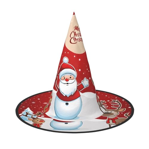 JEKYDOSD Frohe Weihnachten Druck Halloween Hut Gruseliges Partyzubehör Karneval Maskerade Bälle JEKYDOSD Frohe Weihnachten Druck Halloween Hut Gruseliges Partyzubehör Karneval Maskerade Bälle von JEKYDOSD
