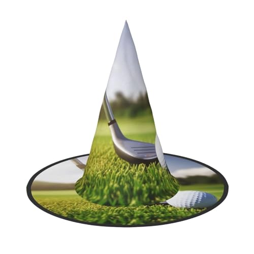 JEKYDOSD Golfball-Druck, Halloween-Hut, gruseliges Party-Zubehör, Karneval, Maskeradebälle JEKYDOSD Golfball-Druck, Halloween-Hut, gruseliges Party-Zubehör, Karneval, Maskeradebälle von JEKYDOSD