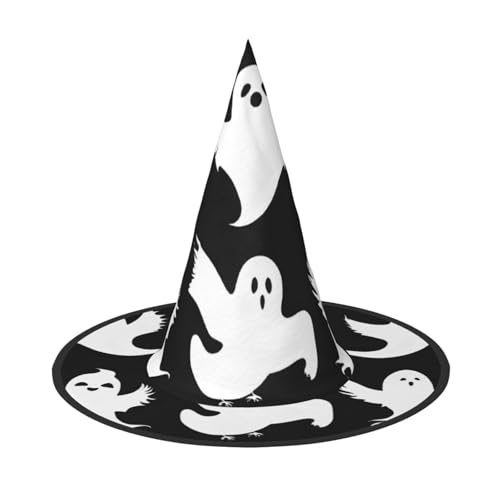JEKYDOSD Halloween-Gothic-Druck, Halloween-Hut, gruseliges Party-Accessoire, Karneval, Maskerade-Bälle JEKYDOSD Halloween-Gothic-Druck, Halloween-Hut, gruseliges Party-Accessoire, Karneval, Maskerade-Bälle von JEKYDOSD