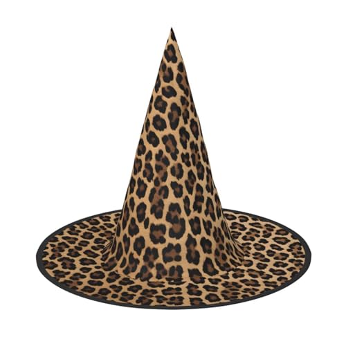 JEKYDOSD Halloween-Hut mit Leopardenmuster, gruseliges Party-Accessoire, Karneval, Maskerade-Bälle JEKYDOSD Halloween-Hut mit Leopardenmuster, gruseliges Party-Accessoire, Karneval, Maskerade-Bälle von JEKYDOSD