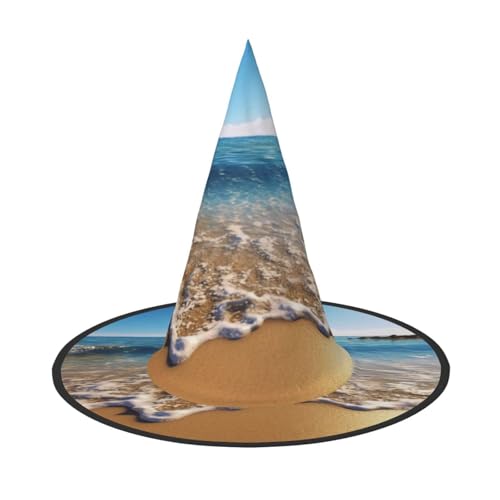 JEKYDOSD Halloween-Hut mit Strand- und Meeresaufdruck, gruseliges Party-Accessoire, Karneval, Maskeradebälle JEKYDOSD Halloween-Hut mit Strand- und Meeresaufdruck, gruseliges Party-Accessoire, Karneval, Maskeradebälle von JEKYDOSD