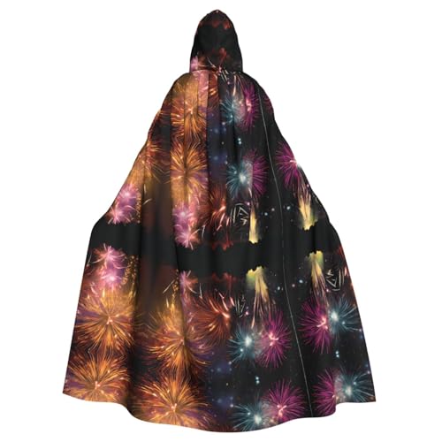 JEKYDOSD Kapuzenumhang mit Explosionsfeuerwerk, 3D-Druck, perfekt für Halloween, Rollenspiele, Maskerade und Kostümpartys JEKYDOSD Kapuzenumhang mit Explosionsfeuerwerk, 3D-Druck, perfekt für Halloween, Rollenspiele, Maskerade und Kostümpartys von JEKYDOSD