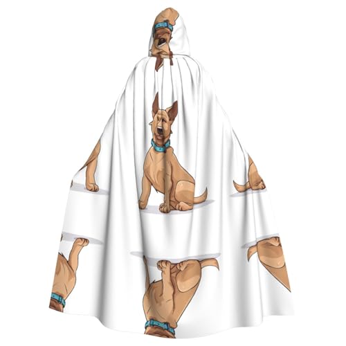 JEKYDOSD Kapuzenumhang mit französischer Bulldogge, bedruckt, perfekt für Halloween, Rollenspiele, Maskerade und Kostümpartys JEKYDOSD Kapuzenumhang mit französischer Bulldogge, bedruckt, perfekt für Halloween, Rollenspiele, Maskerade und Kostümpartys von JEKYDOSD