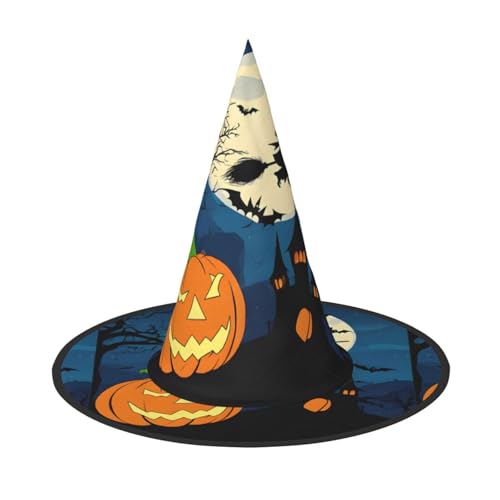 JEKYDOSD Kürbis Halloween Druck Halloween Hut Gruseliges Partyzubehör Karneval Maskerade Bälle JEKYDOSD Kürbis Halloween Druck Halloween Hut Gruseliges Partyzubehör Karneval Maskerade Bälle von JEKYDOSD