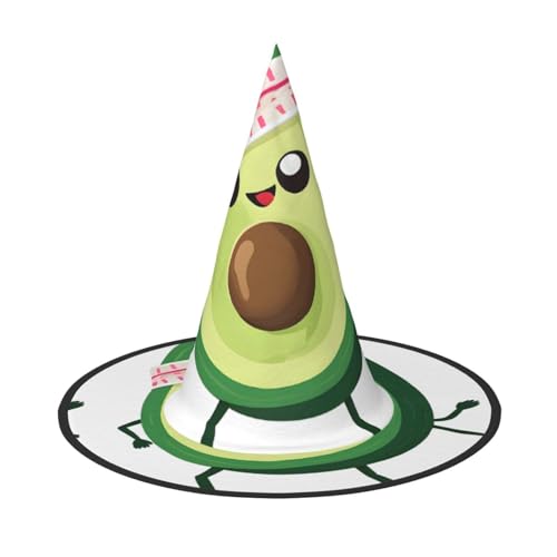 JEKYDOSD Niedlicher Avocado-Druck, Halloween-Hut, gruseliges Party-Accessoire, Karneval, Maskerade-Bälle JEKYDOSD Niedlicher Avocado-Druck, Halloween-Hut, gruseliges Party-Accessoire, Karneval, Maskerade-Bälle von JEKYDOSD