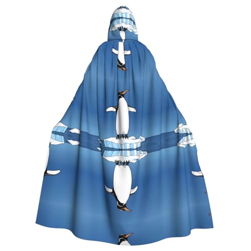 JEKYDOSD Niedlicher Pinguin-Umhang mit Kapuze für Erwachsene, perfekt für Halloween, Rollenspiele, Maskerade und Kostümpartys JEKYDOSD Niedlicher Pinguin-Umhang mit Kapuze für Erwachsene, perfekt für Halloween, Rollenspiele, Maskerade und Kostümpartys von JEKYDOSD