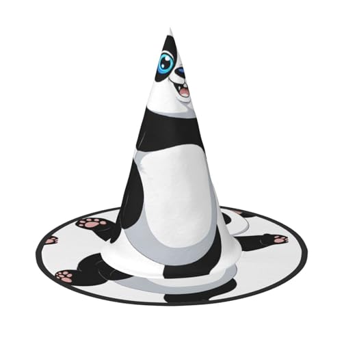 JEKYDOSD Pandas Print Halloween Hut Gruseliges Partyzubehör Karneval Maskerade Bälle JEKYDOSD Pandas Print Halloween Hut Gruseliges Partyzubehör Karneval Maskerade Bälle von JEKYDOSD
