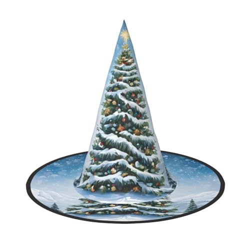 JEKYDOSD Weihnachtsbäume Druck Halloween Hut Gruseliges Partyzubehör Karneval Maskerade Bälle JEKYDOSD Weihnachtsbäume Druck Halloween Hut Gruseliges Partyzubehör Karneval Maskerade Bälle von JEKYDOSD