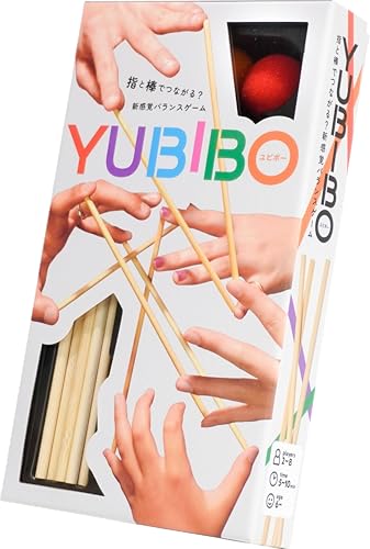 JELLYJELLYGAMES YUBIBO Fingerbalance-Spiel für 2–8 Spieler, für 6+ Jahre altes kooperatives Spiel von JELLY JELLY GAMES