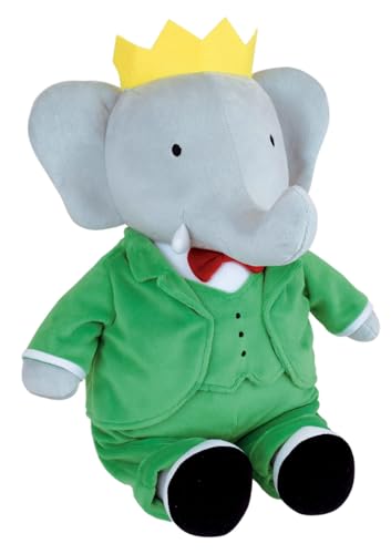 JEMINI Babar Plüschtier Elefant +/-40 cm, 024343 von Jemini