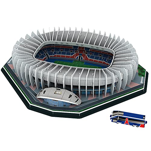 3D Klein Fußballstadion Puzzle Spielzeug Modell Bauen Baukästen für Kinder (Prince Park Stadium) von JEMPET