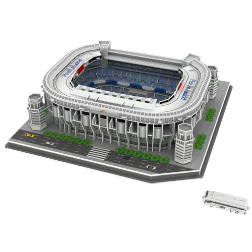 3D Klein Fußballstadion Puzzle Spielzeug Modell Bauen Baukästen für Kinder von JEMPET